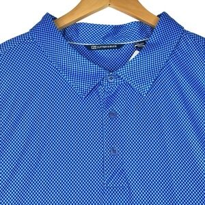 NWT Cutter & Buck DryTec Golf Polo Mens 3XB Big & Tall 3XL Blue Performance